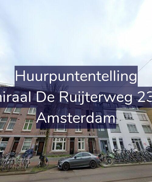 Foto gevel Huurpuntentelling voor Admiraal De Ruijterweg 230-H, Amsterdam