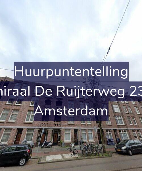 Foto gevel Huurpuntentelling voor Admiraal De Ruijterweg 236-3, Amsterdam