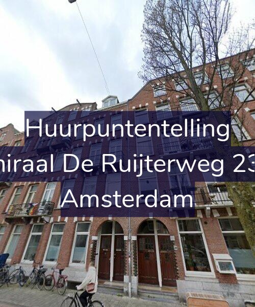Foto gevel Huurpuntentelling voor Admiraal De Ruijterweg 239-2, Amsterdam