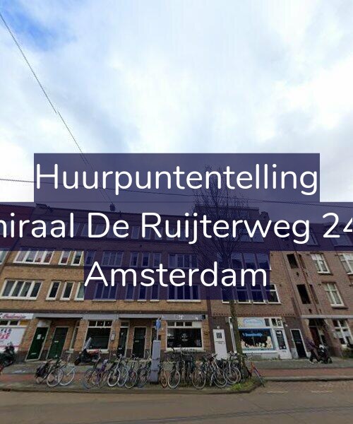 Foto gevel Huurpuntentelling voor Admiraal De Ruijterweg 248-3, Amsterdam