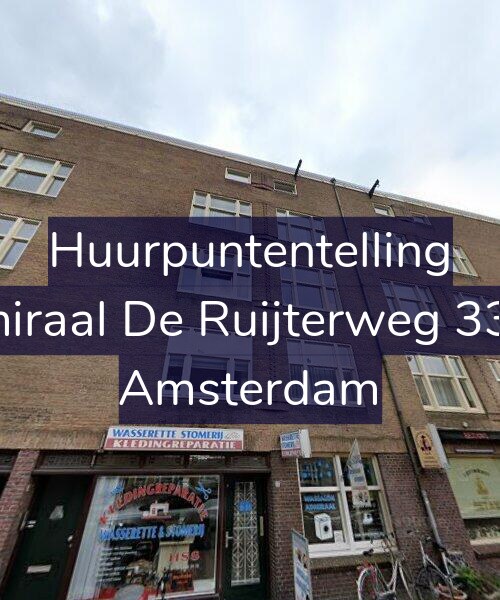 Foto gevel Huurpuntentelling voor Admiraal De Ruijterweg 335-1, Amsterdam