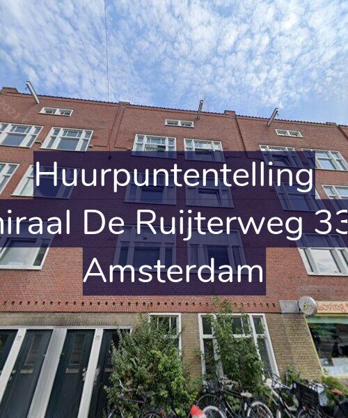 Foto gevel Huurpuntentelling voor Admiraal De Ruijterweg 336-H, Amsterdam