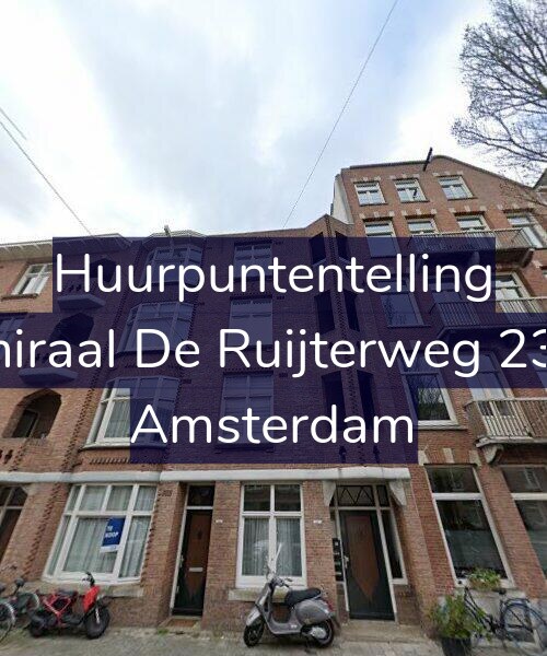 Foto gevel Huurpuntentelling voor Admiraal De Ruijterweg 233-2, Amsterdam