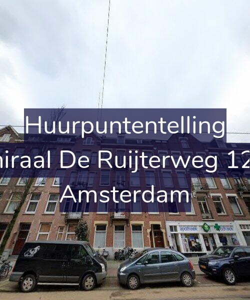 Foto gevel Huurpuntentelling voor Admiraal De Ruijterweg 127-H, Amsterdam