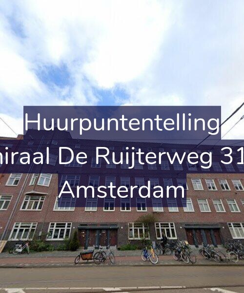 Foto gevel Huurpuntentelling voor Admiraal De Ruijterweg 310-H, Amsterdam