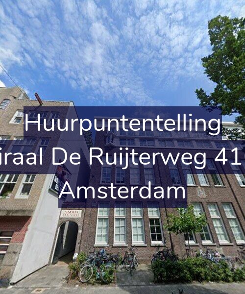 Foto gevel Huurpuntentelling voor Admiraal De Ruijterweg 410-D3, Amsterdam