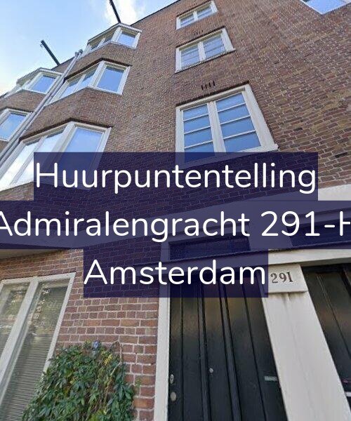 Foto gevel Huurpuntentelling voor Admiralengracht 291-H, Amsterdam