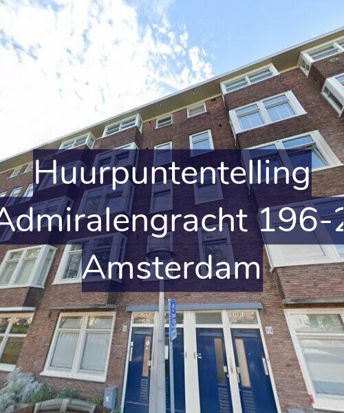 Foto gevel Huurpuntentelling voor Admiralengracht 196-2, Amsterdam