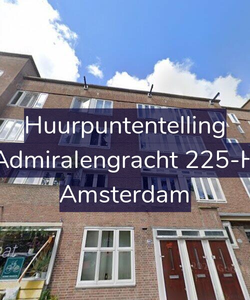 Foto gevel Huurpuntentelling voor Admiralengracht 225-H, Amsterdam