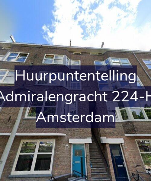 Foto gevel Huurpuntentelling voor Admiralengracht 224-H, Amsterdam