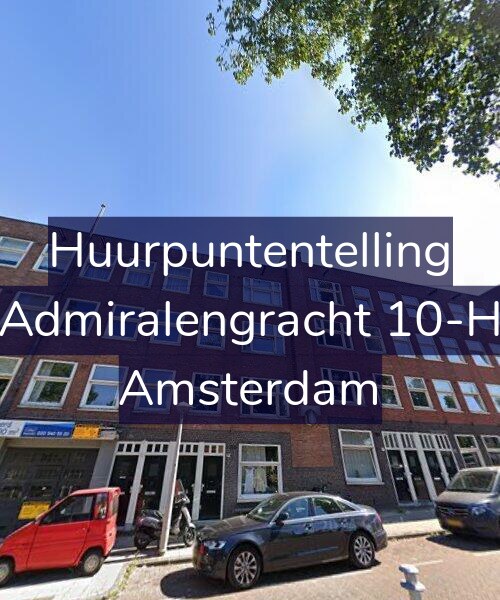 Foto gevel Huurpuntentelling voor Admiralengracht 10-H, Amsterdam