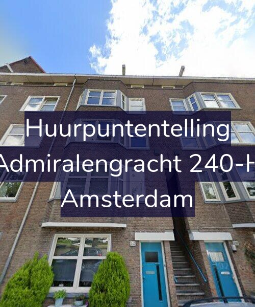 Foto gevel Huurpuntentelling voor Admiralengracht 240-H, Amsterdam
