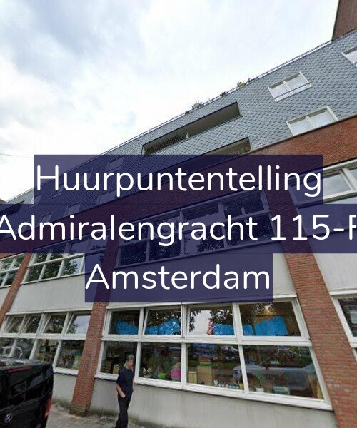 Foto gevel Huurpuntentelling voor Admiralengracht 115-F, Amsterdam