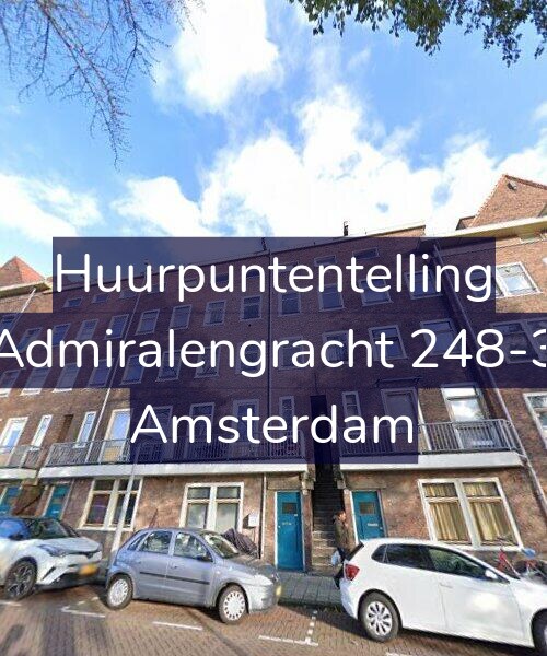 Foto gevel Huurpuntentelling voor Admiralengracht 248-3, Amsterdam