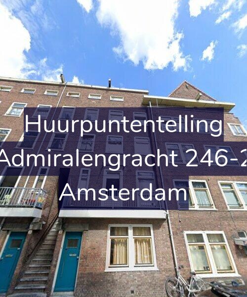 Foto gevel Huurpuntentelling voor Admiralengracht 246-2, Amsterdam