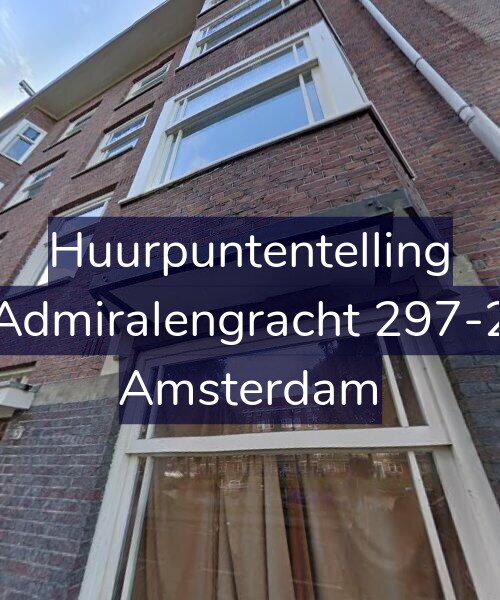 Foto gevel Huurpuntentelling voor Admiralengracht 297-2, Amsterdam