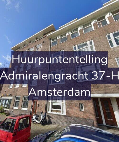 Foto gevel Huurpuntentelling voor Admiralengracht 37-H, Amsterdam