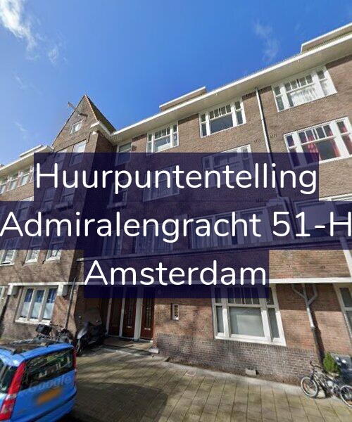 Foto gevel Huurpuntentelling voor Admiralengracht 51-H, Amsterdam