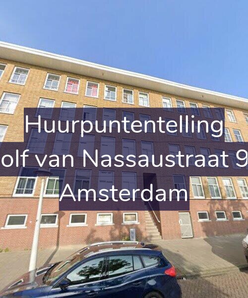 Foto gevel Huurpuntentelling voor Adolf van Nassaustraat 9-H, Amsterdam