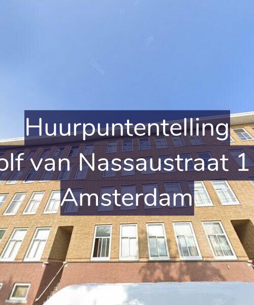 Foto gevel Huurpuntentelling voor Adolf van Nassaustraat 11-3, Amsterdam