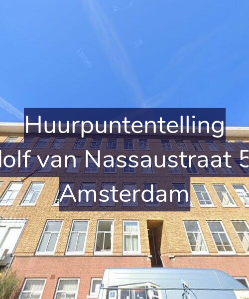 Foto gevel Huurpuntentelling voor Adolf van Nassaustraat 5-2, Amsterdam