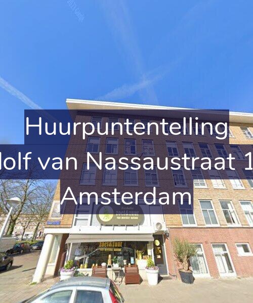 Foto gevel Huurpuntentelling voor Adolf van Nassaustraat 1-2, Amsterdam