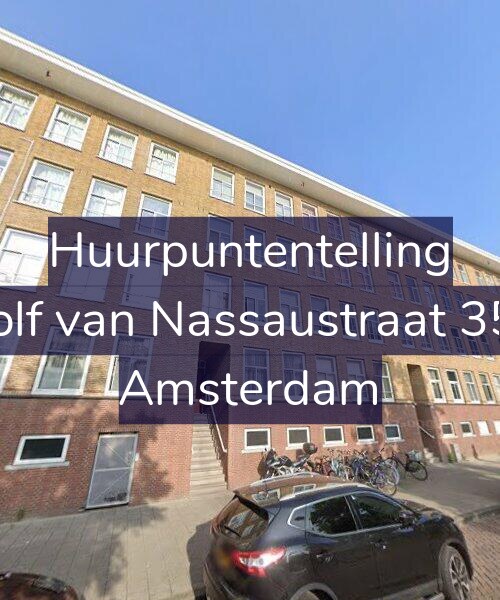 Foto gevel Huurpuntentelling voor Adolf van Nassaustraat 35-H, Amsterdam