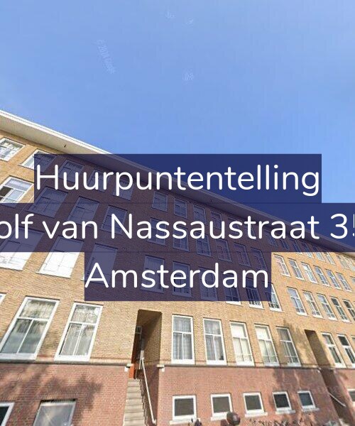 Foto gevel Huurpuntentelling voor Adolf van Nassaustraat 35-3, Amsterdam