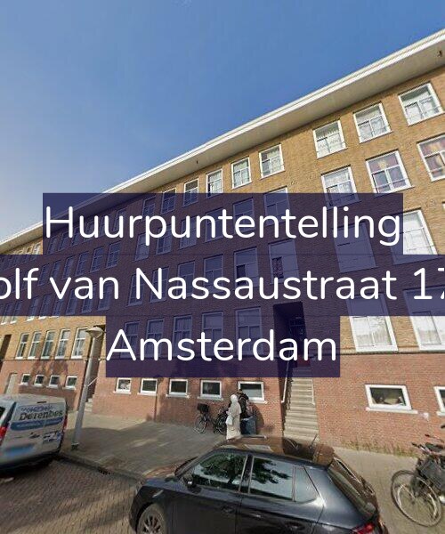 Foto gevel Huurpuntentelling voor Adolf van Nassaustraat 17-H, Amsterdam