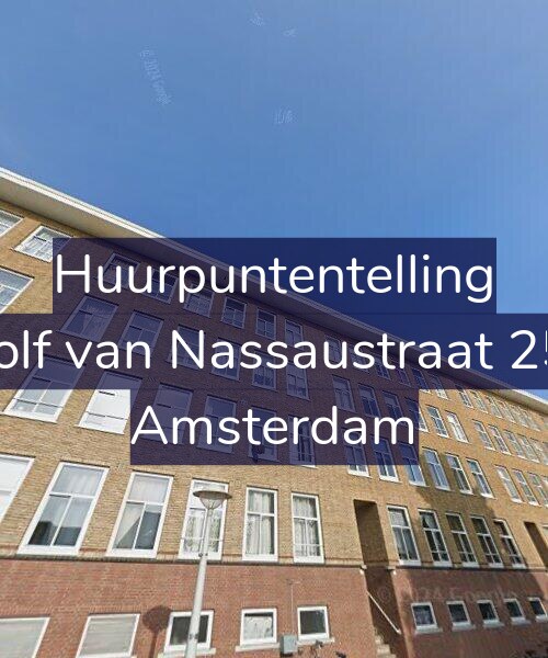 Foto gevel Huurpuntentelling voor Adolf van Nassaustraat 25-2, Amsterdam