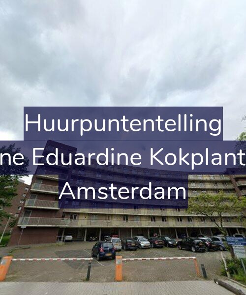 Foto gevel Huurpuntentelling voor Adolphine Eduardine Kokplantsoen 83, Amsterdam
