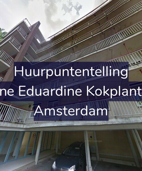 Foto gevel Huurpuntentelling voor Adolphine Eduardine Kokplantsoen 48, Amsterdam