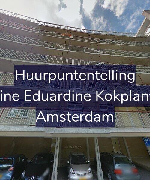Foto gevel Huurpuntentelling voor Adolphine Eduardine Kokplantsoen 7, Amsterdam