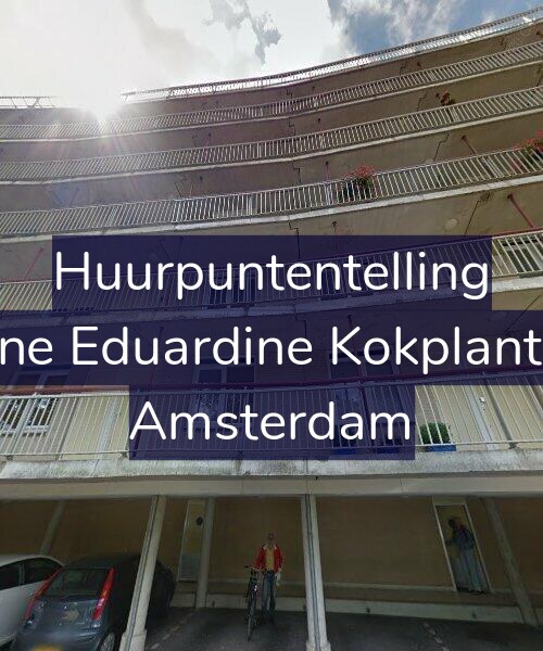 Foto gevel Huurpuntentelling voor Adolphine Eduardine Kokplantsoen 33, Amsterdam