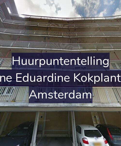 Foto gevel Huurpuntentelling voor Adolphine Eduardine Kokplantsoen 42, Amsterdam