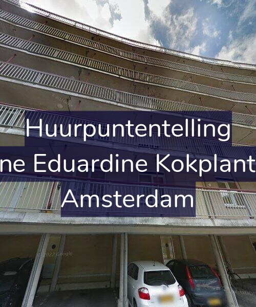 Foto gevel Huurpuntentelling voor Adolphine Eduardine Kokplantsoen 40, Amsterdam