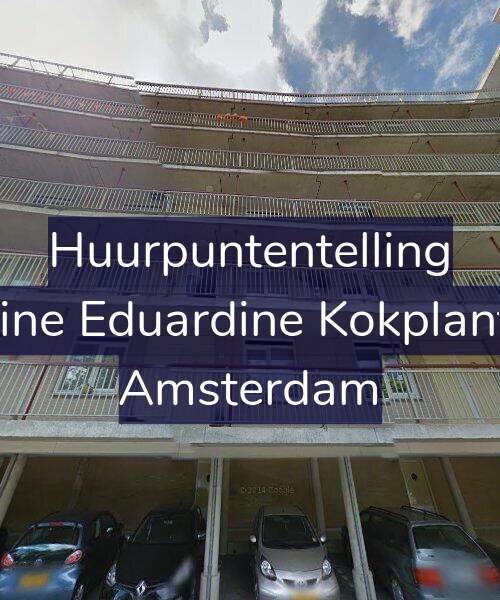 Foto gevel Huurpuntentelling voor Adolphine Eduardine Kokplantsoen 8, Amsterdam