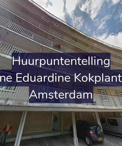 Foto gevel Huurpuntentelling voor Adolphine Eduardine Kokplantsoen 27, Amsterdam
