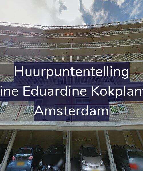 Foto gevel Huurpuntentelling voor Adolphine Eduardine Kokplantsoen 9, Amsterdam