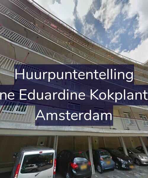 Foto gevel Huurpuntentelling voor Adolphine Eduardine Kokplantsoen 15, Amsterdam