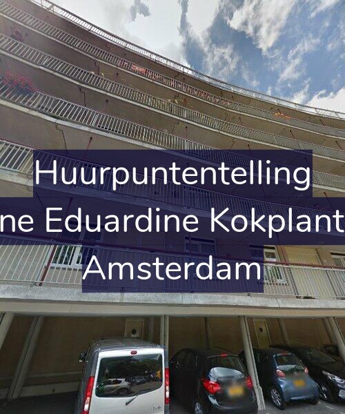 Foto gevel Huurpuntentelling voor Adolphine Eduardine Kokplantsoen 17, Amsterdam