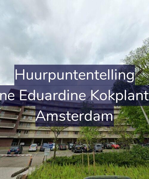 Foto gevel Huurpuntentelling voor Adolphine Eduardine Kokplantsoen 76, Amsterdam