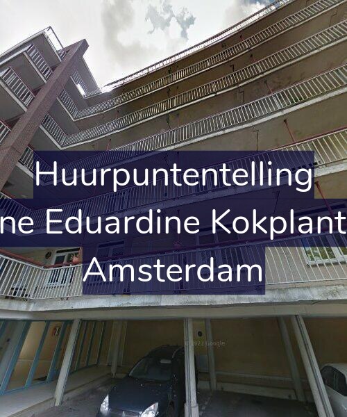 Foto gevel Huurpuntentelling voor Adolphine Eduardine Kokplantsoen 47, Amsterdam