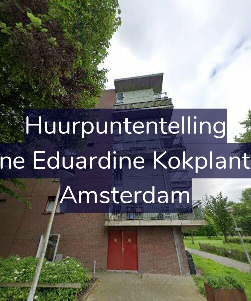Foto gevel Huurpuntentelling voor Adolphine Eduardine Kokplantsoen 63, Amsterdam