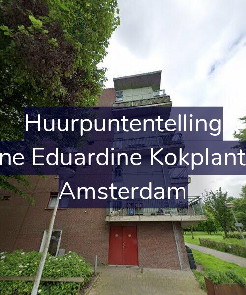 Foto gevel Huurpuntentelling voor Adolphine Eduardine Kokplantsoen 70, Amsterdam