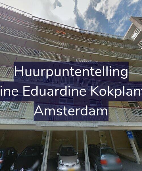 Foto gevel Huurpuntentelling voor Adolphine Eduardine Kokplantsoen 6, Amsterdam