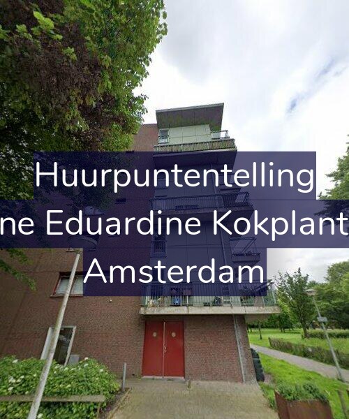 Foto gevel Huurpuntentelling voor Adolphine Eduardine Kokplantsoen 59, Amsterdam