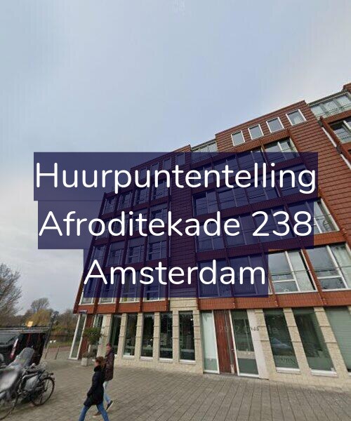 Foto gevel Huurpuntentelling voor Afroditekade 238, Amsterdam