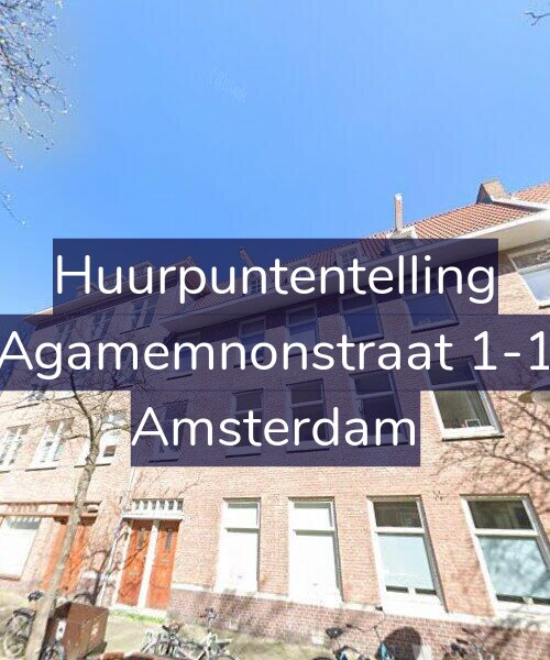 Foto gevel Huurpuntentelling voor Agamemnonstraat 1-1, Amsterdam