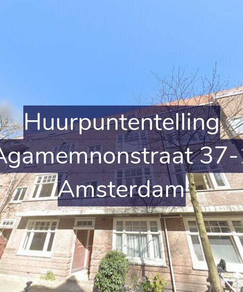 Foto gevel Huurpuntentelling voor Agamemnonstraat 37-1, Amsterdam